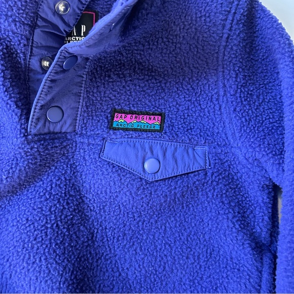 NWOT Gap Toddler Arctic Fleece Mockneck Pullover, Size 12-18 Months - Picture 4 of 9